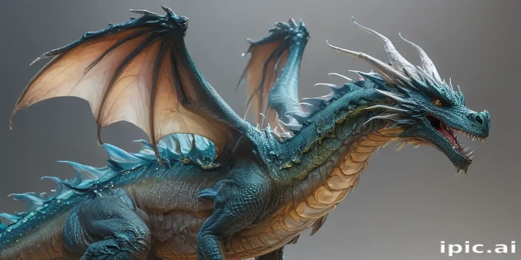 transparent dragon