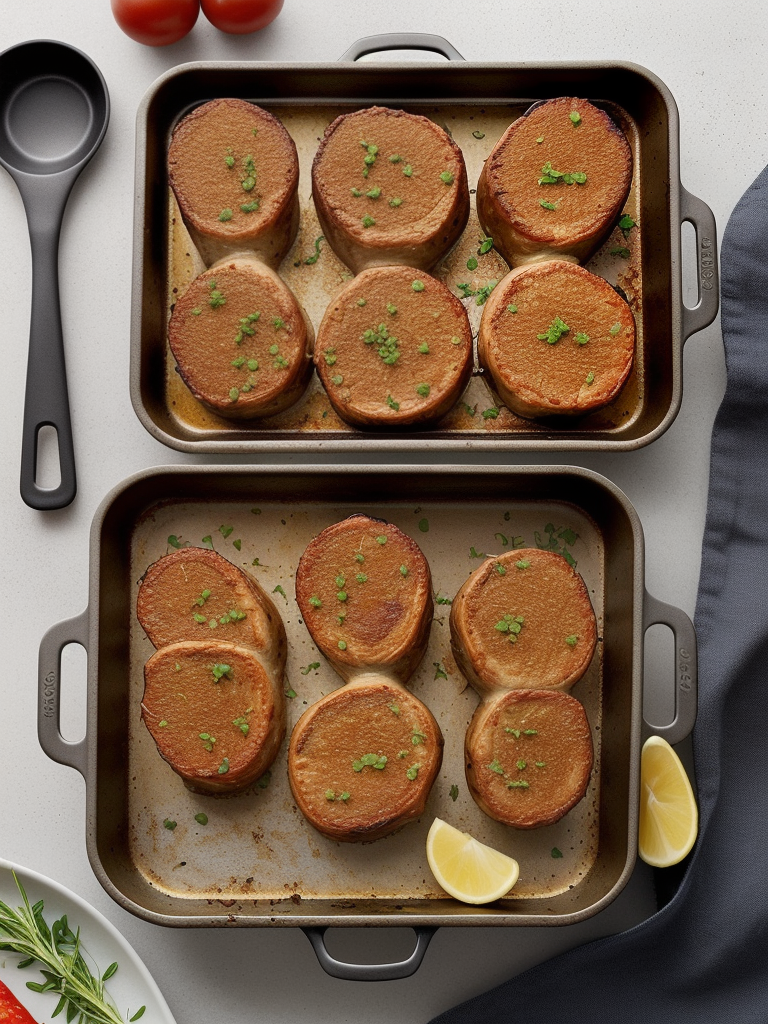 small roasting pan with rack