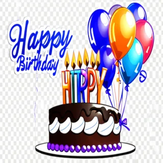 happy birthday transparent