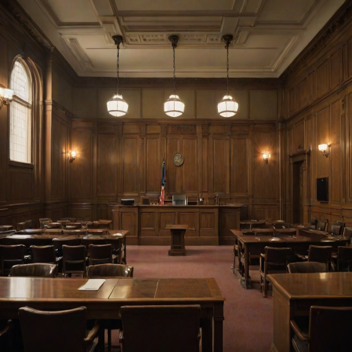 courtroom background
