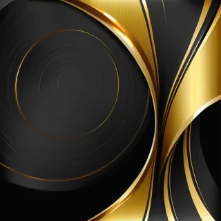 black and gold background
