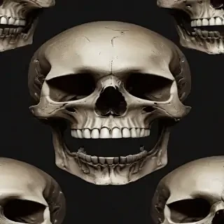 png skull