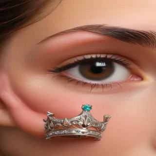 kings crown piercing