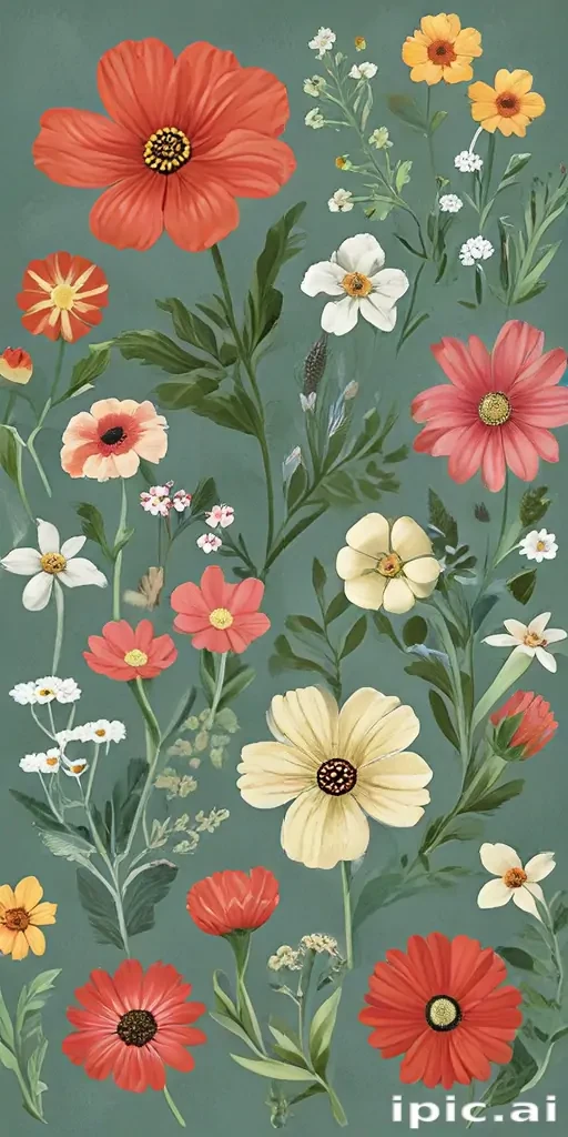 free wildflower clipart
