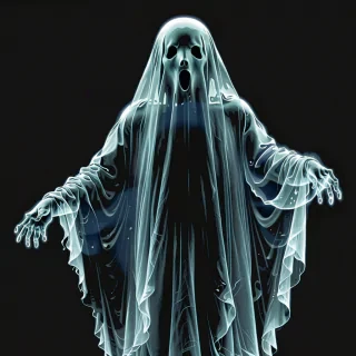 transparent ghost