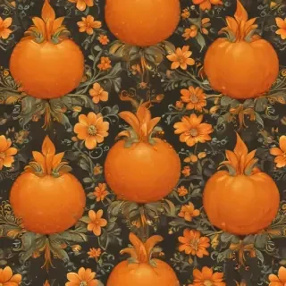 cute orange wallpaper