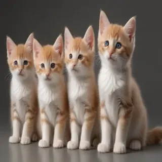 kittens transparent background