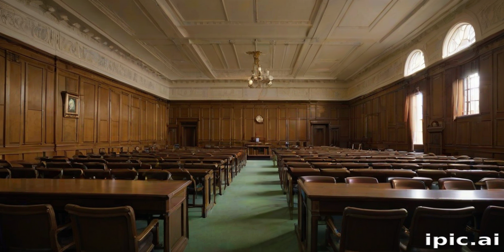 court room background