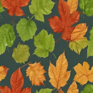 leaves no background