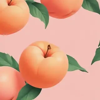 peach aesthetic wallpaper