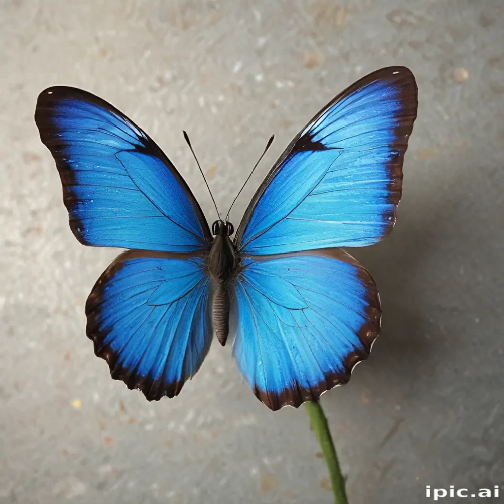 blue butterfly