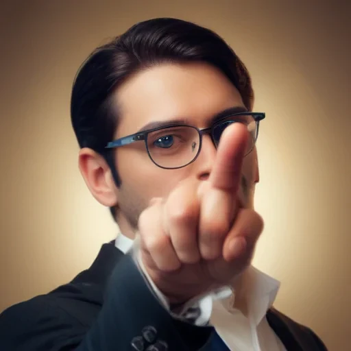 finger pointing at you