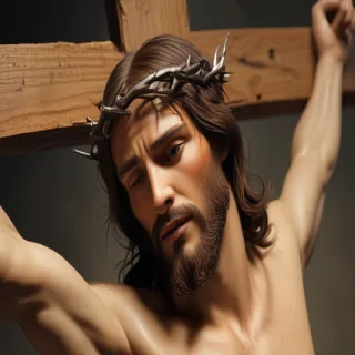 picture of jesus on the cross