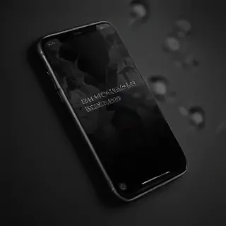 phone wallpaper black