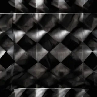 black checkered background