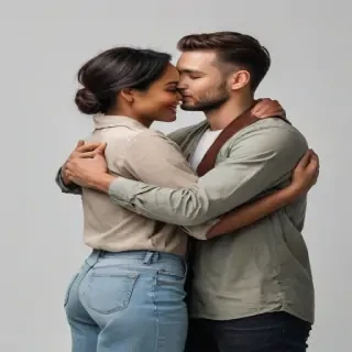hugging png