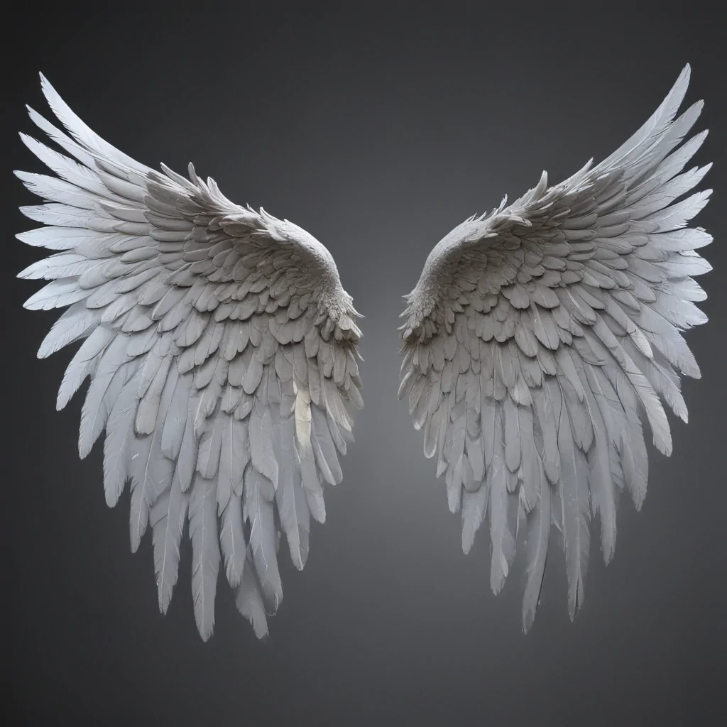 angel wings transparent background
