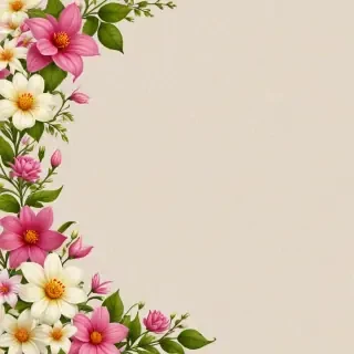 flowers border png