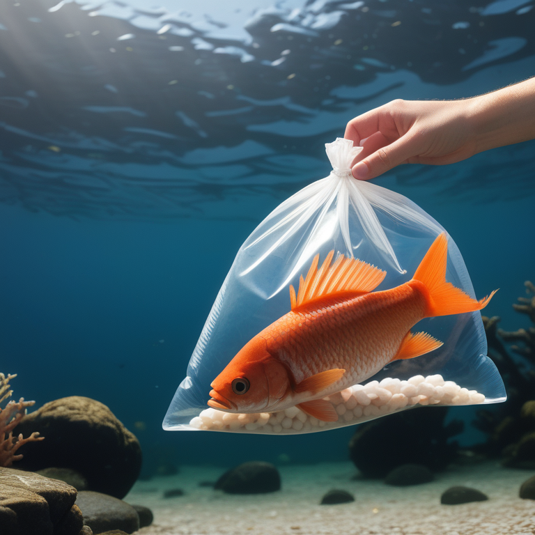 how long can fish stay in bag