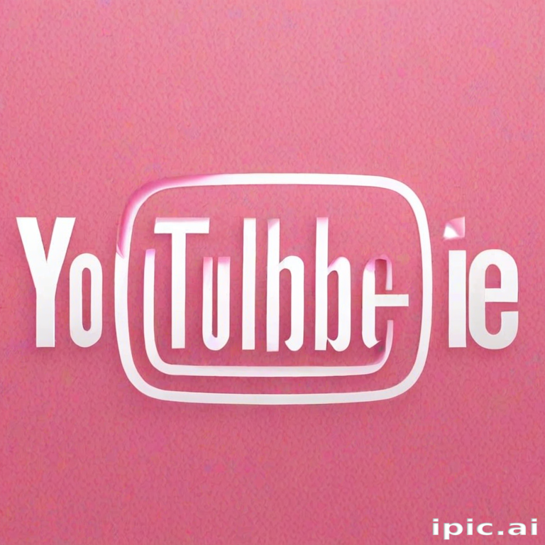 pink youtube logo