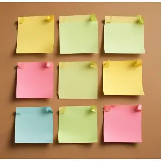 sticky notes png transparent
