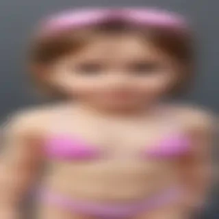 little girl in bikini ai