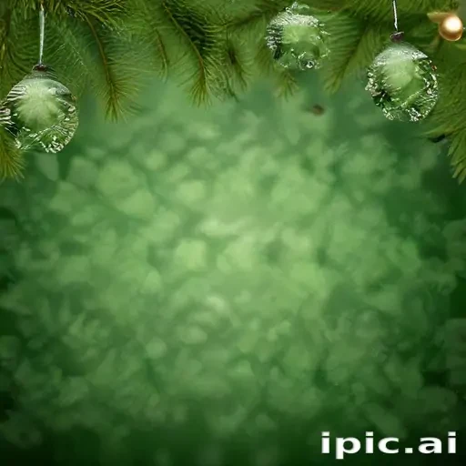 green christmas background