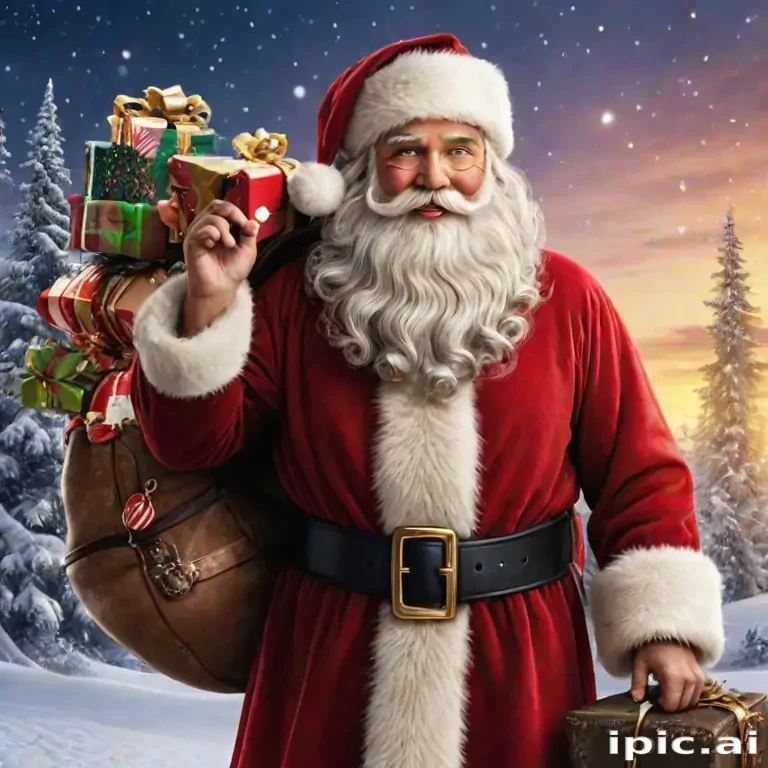 santa claus iphone wallpaper