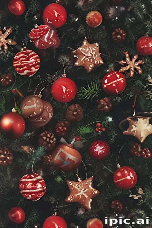 christmas aesthetic background