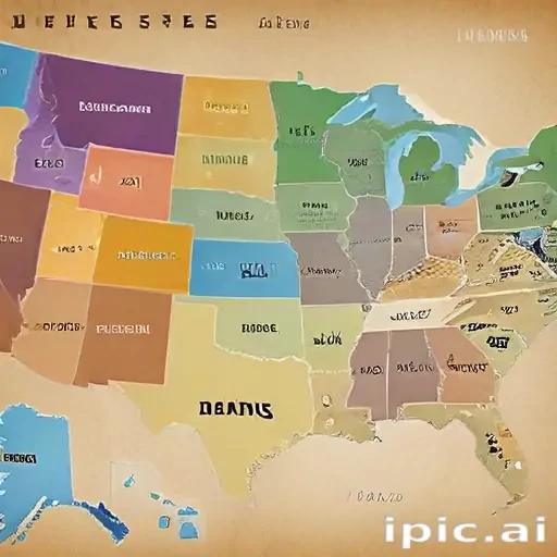 united states map