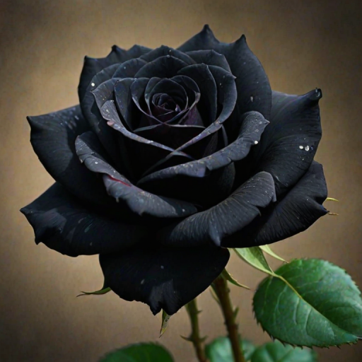 black rose picture