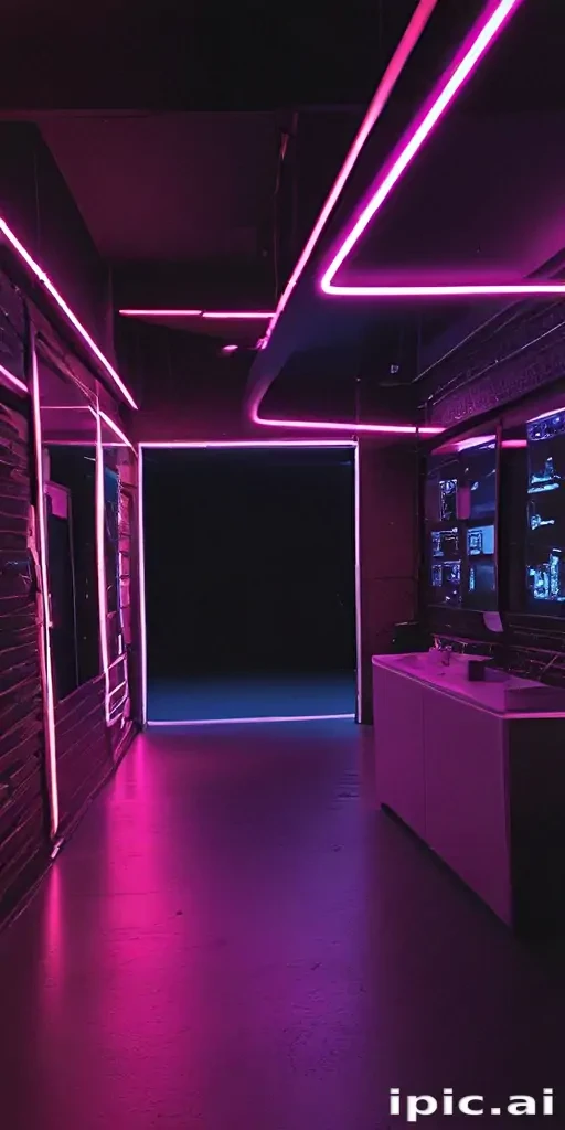 neon background aesthetic