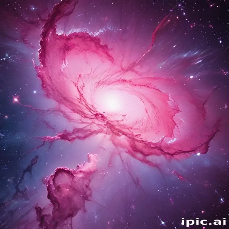pink galaxy wallpaper