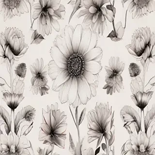 flower aesthetic drawings