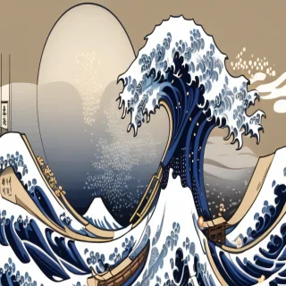 the great wave off kanagawa