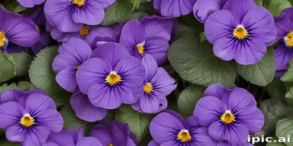 violets png