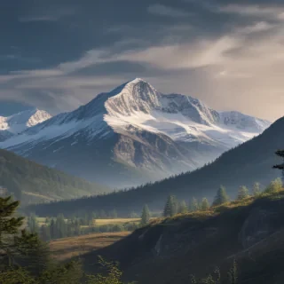 mountains transparent