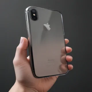 iphone with transparent background