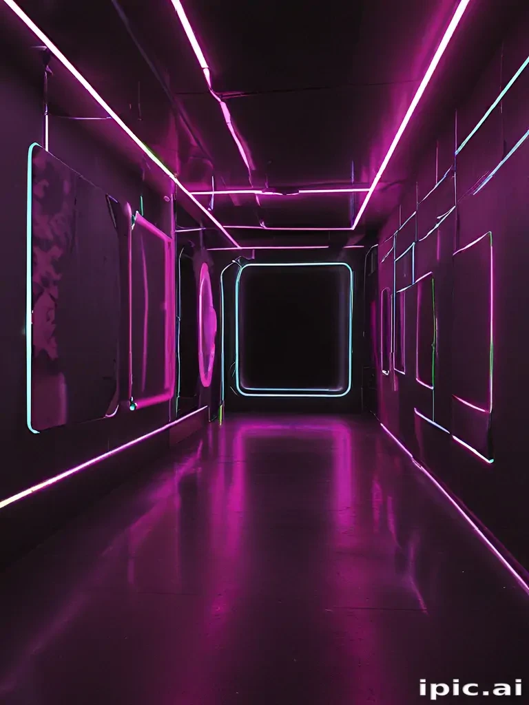 neon background aesthetic