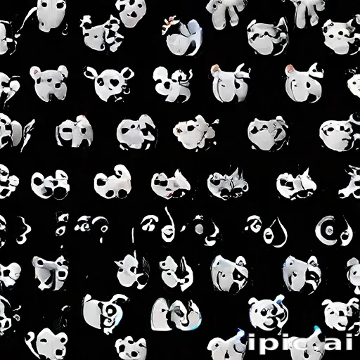 black wallpaper cute