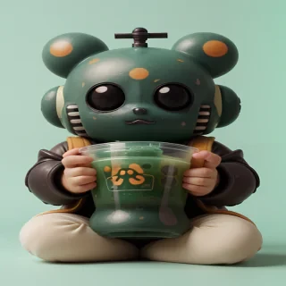 cute boba wallpapers