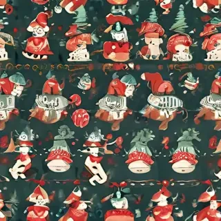 vintage merry christmas