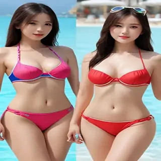 ai girls in bikinis