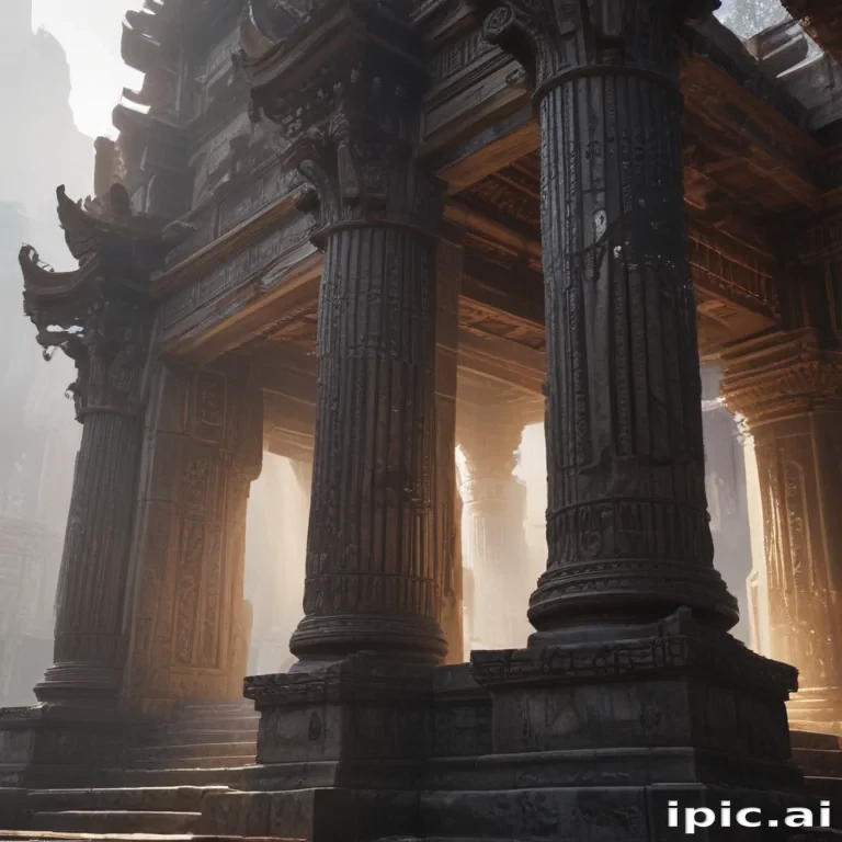 temple background