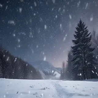 falling snow png