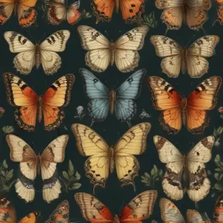 vintage butterfly illustration