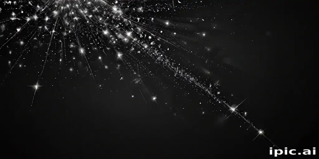 sparkle black background