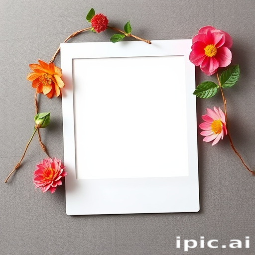 polaroid picture frame png