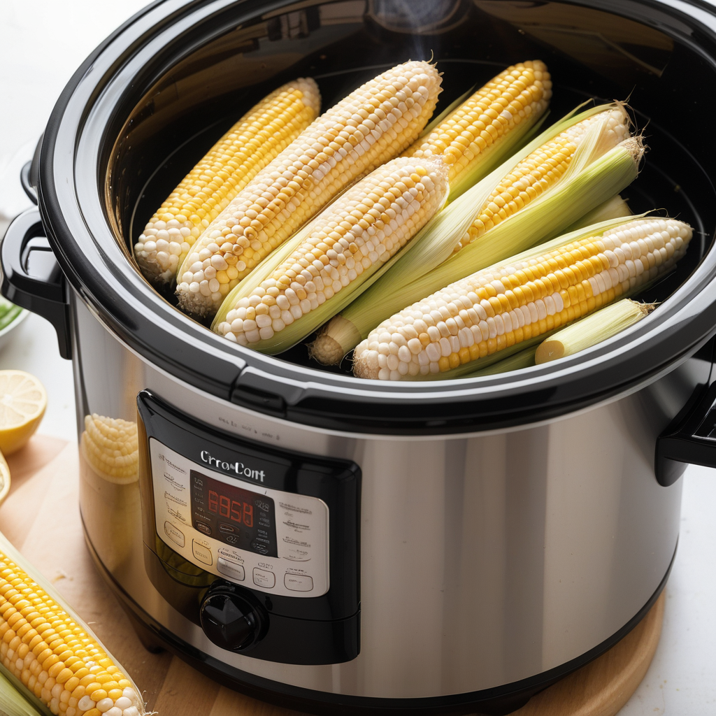 corn on the cob in a crock pot