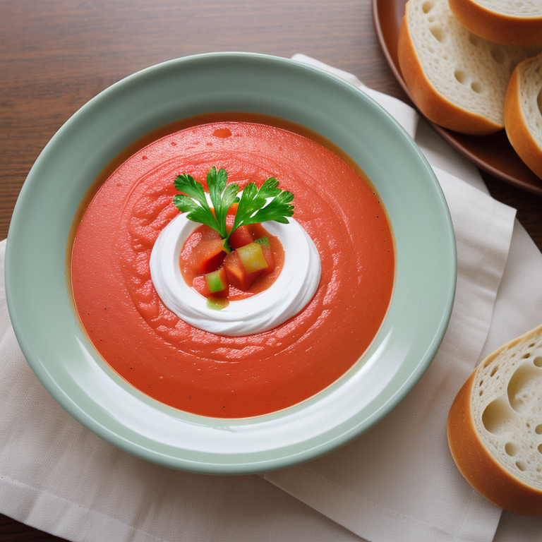 what to eat with gazpacho
